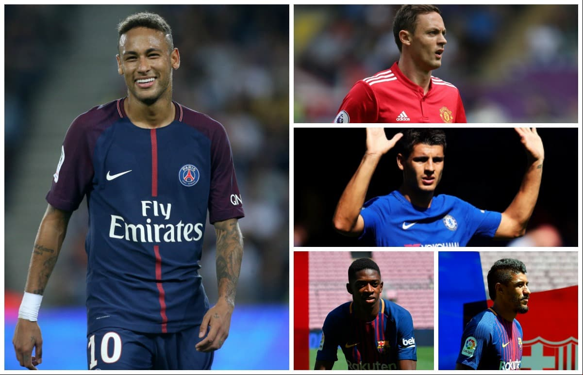 Con Mbappé, Drinkwater y Zappacosta, traspasos de último momento, esta es la lista de los fichaje smás costosos del mercado de verano.