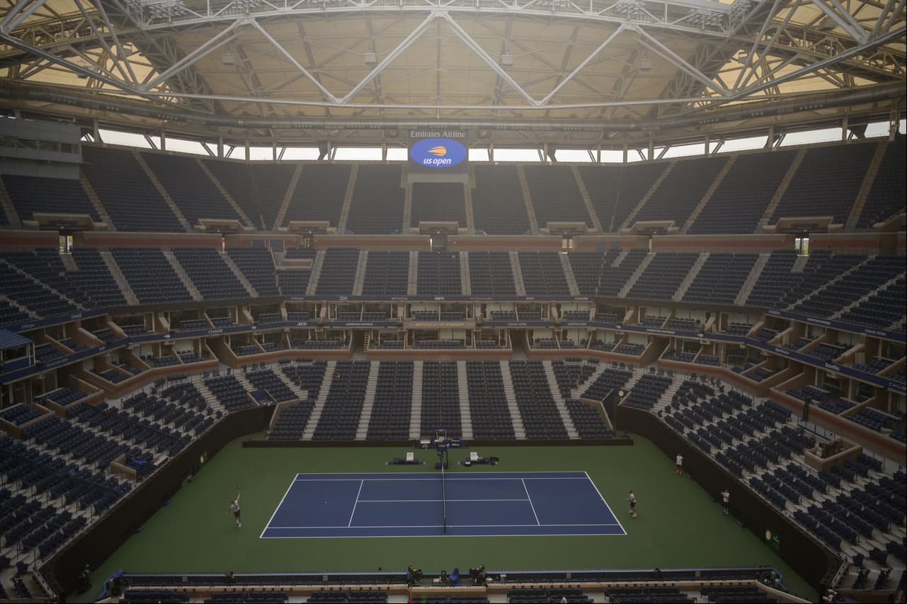 Mascarillas y vacunas no serán requisito para el US Open