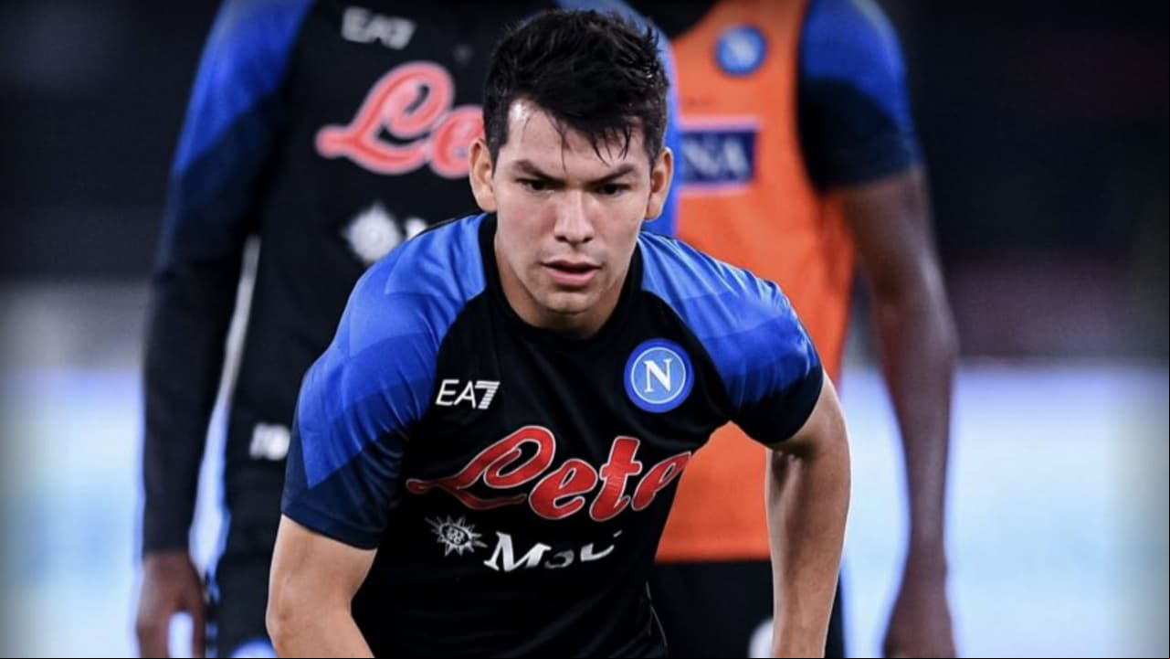 'Chucky' Lozano es duda con el Napoli tras el regreso de la Selección Mexicana