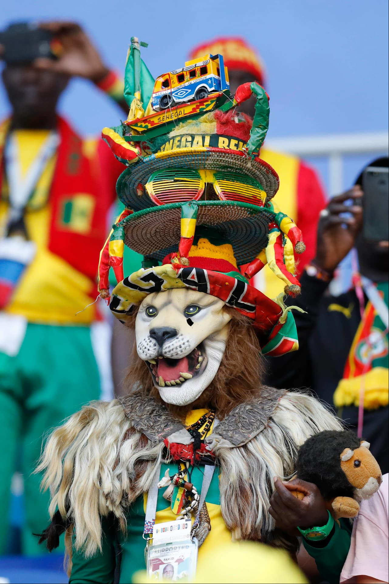 La alegría y el colorido encendió la fiesta del duelo de Colombia y Senegal, partido definitivo en la clasificación a octavos de finl por el grupo H del Mundial de Rusia 2018.