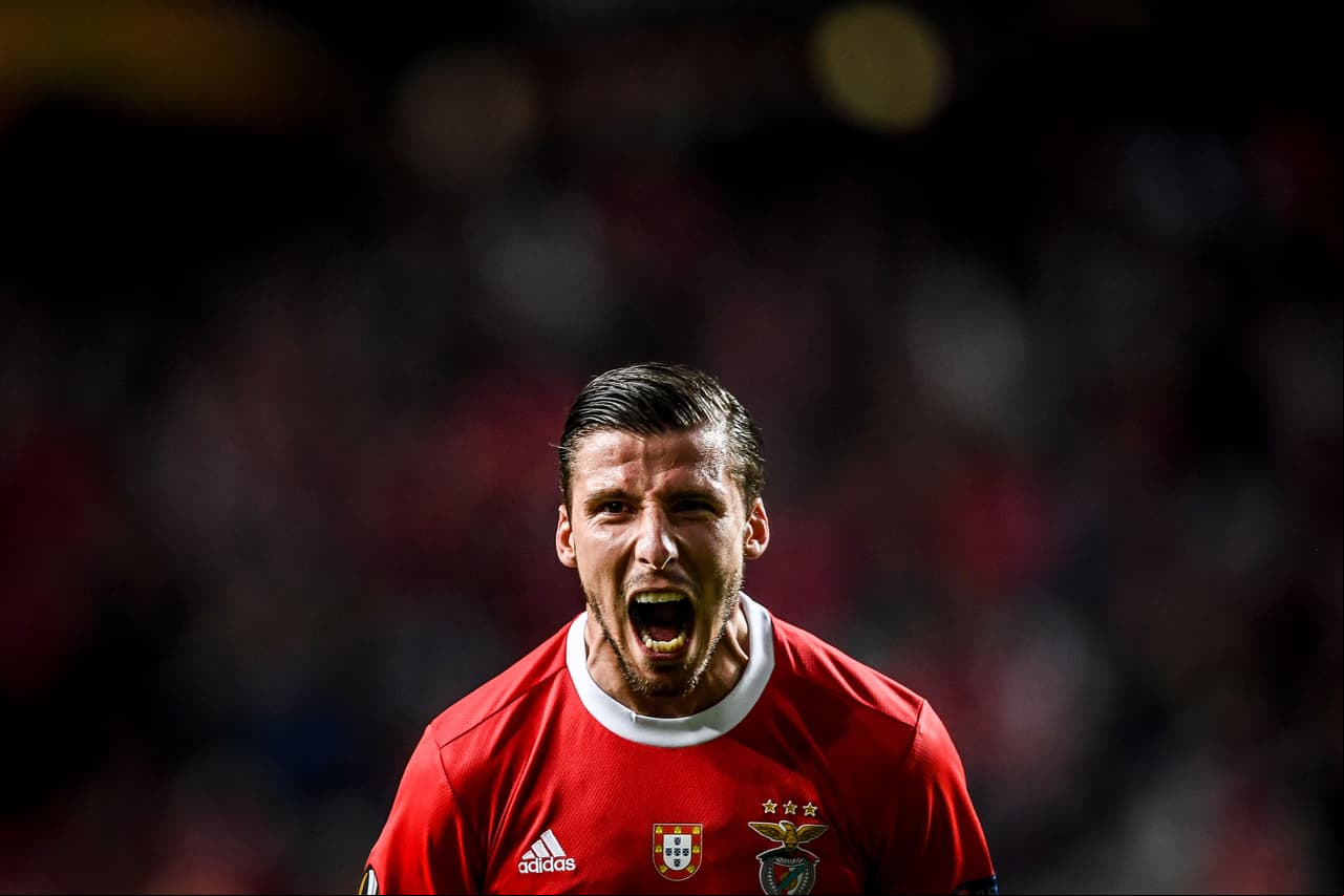 Ruben Dias rompió en llanto en su despedida con Benfica