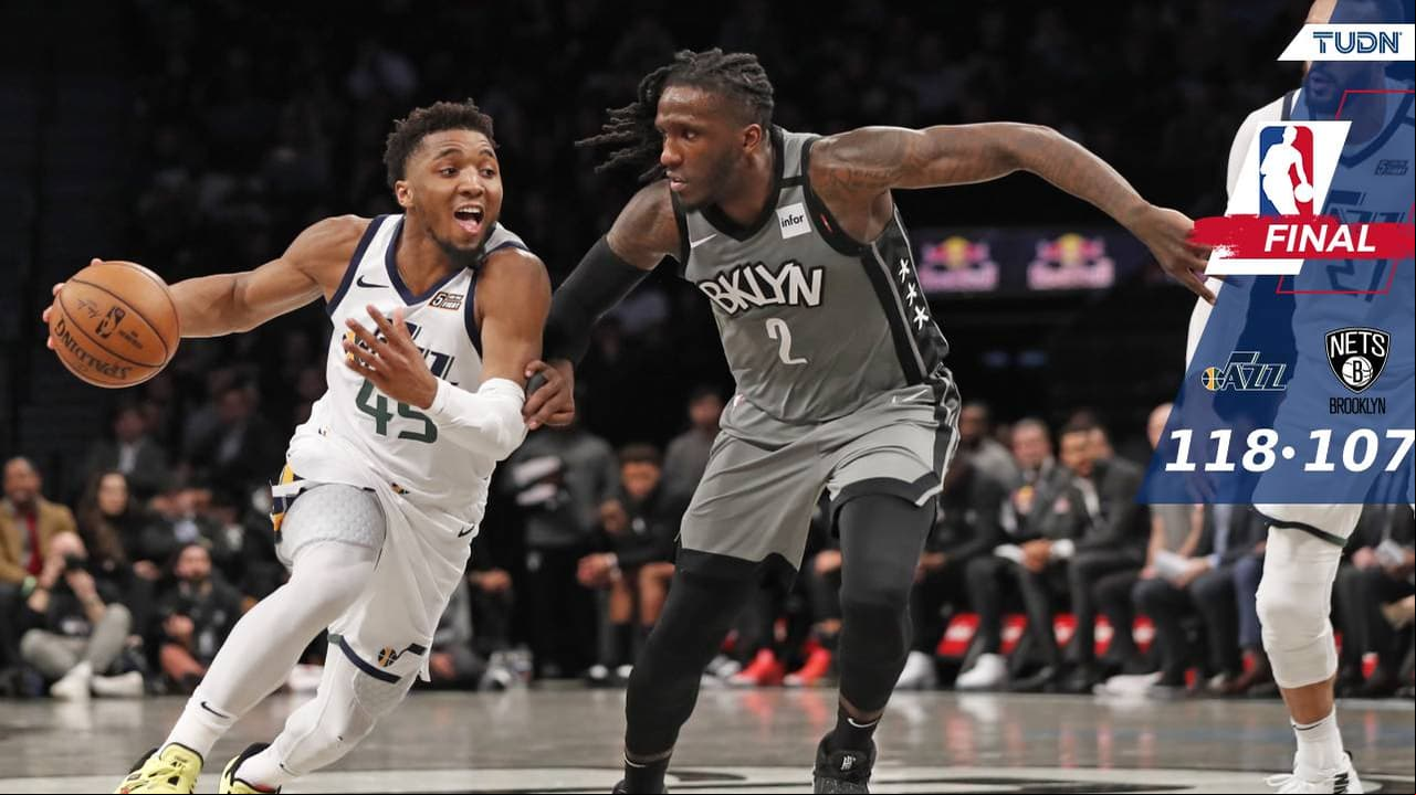 Los Nets no pudieron bajarle los humos a un encendido Jazz