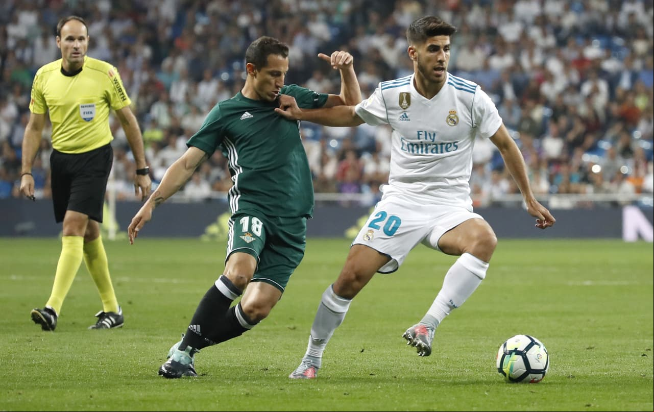 Andrés Guardado fue pieza clave para lograr el empate sin goles en el estadio Santiago Bernabéu.
