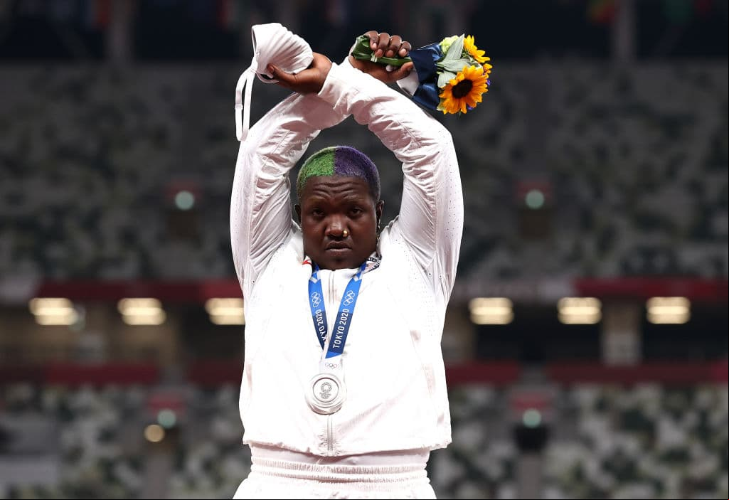 Raven Saunders se convirtió en Hulk y ganó una medalla en Tokio: también dio un poderoso mensaje